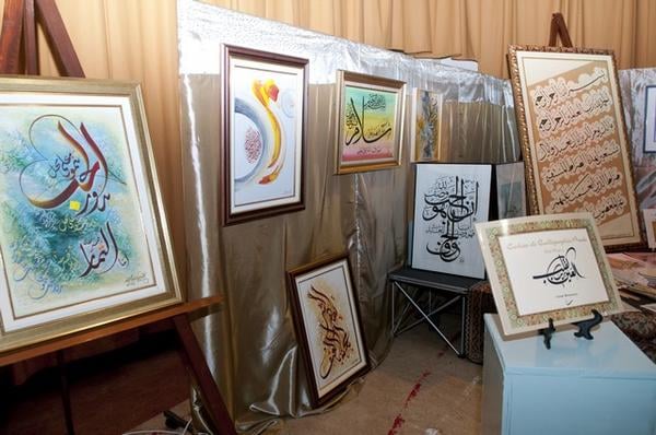 Arabic Calligraphy Workshop at the ICCI