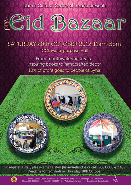 Pre-Eid Bazaar at the ICCI