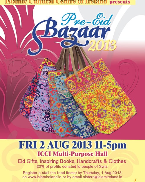 Pre-Eid Bazaar 2013