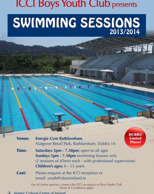 New Swimming Sessions for Men and Boys