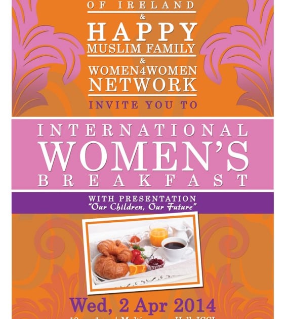 April's International Women's Breakfast at the ICCI