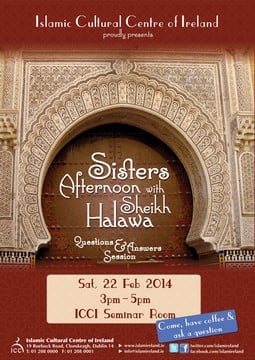 Sisters Afternoon with Sheikh Halawa - Q &amp; A Session