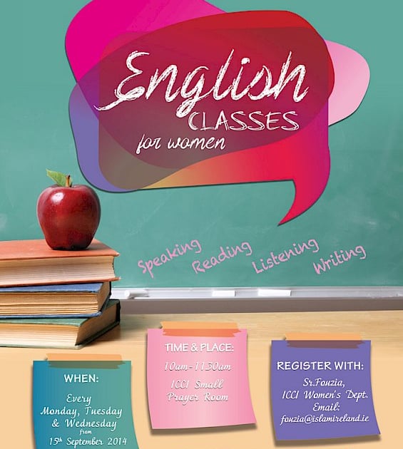 English Classes For Women 2014