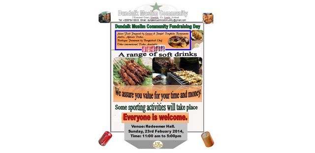 Fundraising Event for the Dundalk Muslim Community Mosque