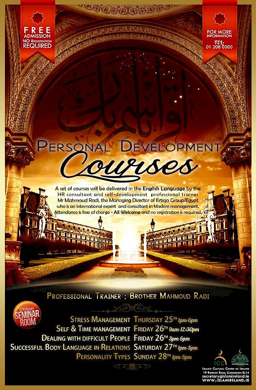 Series of Personal Development Courses and Training in ICCI