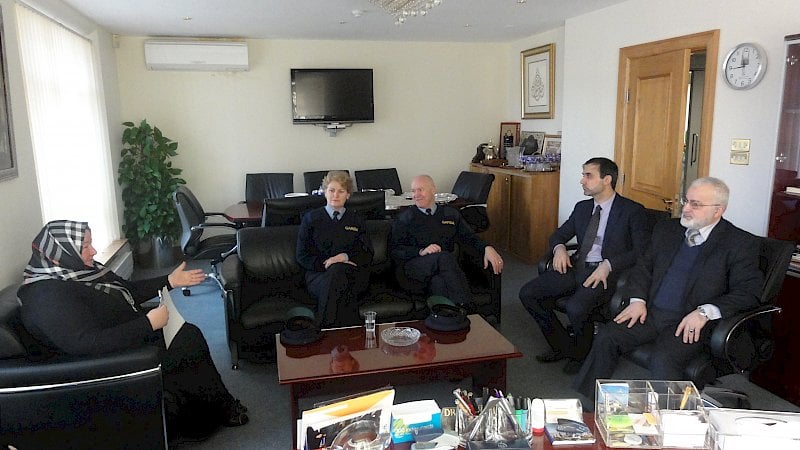 Breakfast in honor of Garda Superintendent Lorraine and Garda Inspector Martin Mc Gonnell