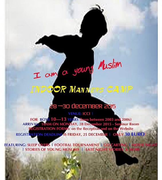 I Am a Young Muslim Indoor Manners Camp