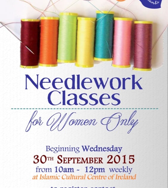 Needlework &amp; Sewing Class for Women