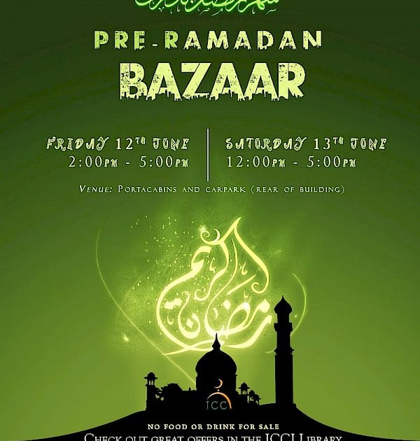 Pre Ramadan Bazaar 2015