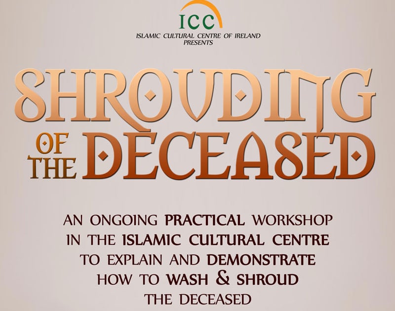 New Course on Washing &amp; Shrouding of Deceased