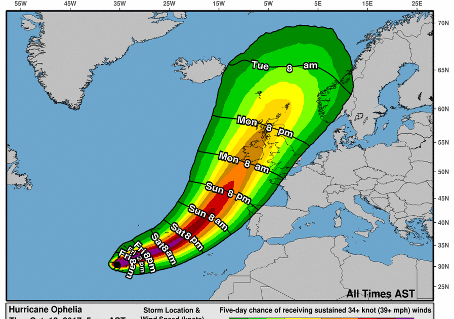 Press Release: Ex-Hurricane Ophelia