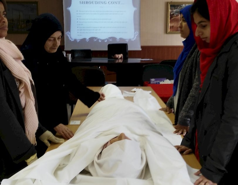 Washing and Shrouding Workshop for Women