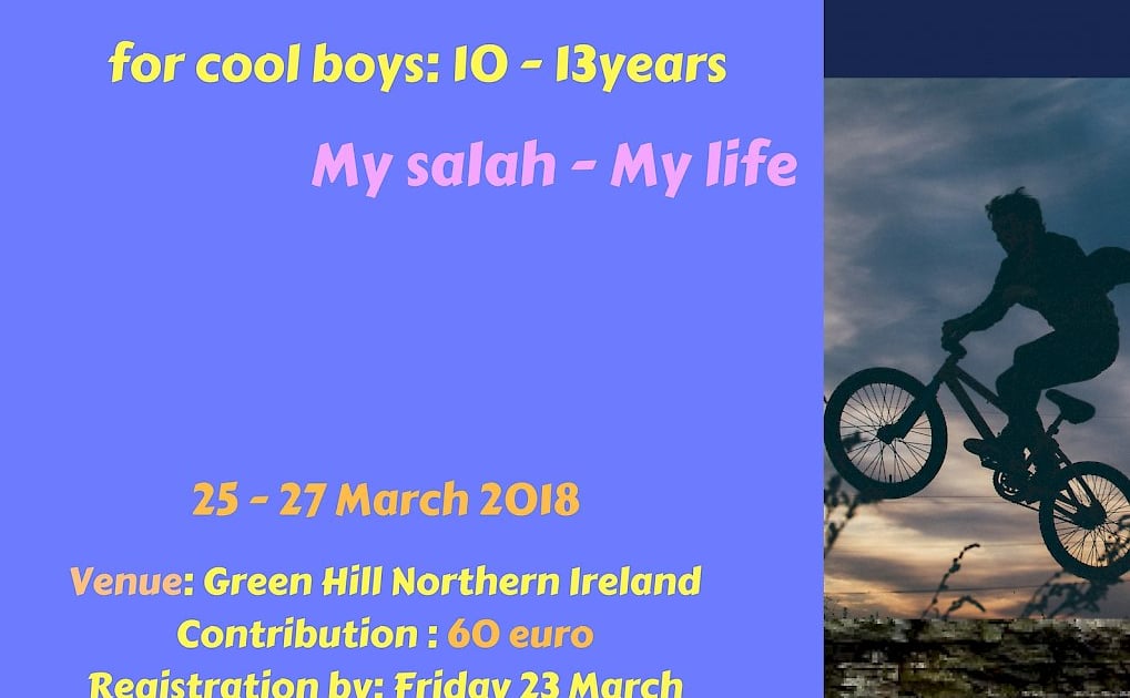 Camp for Boys 10yrs - 13yrs March 2018