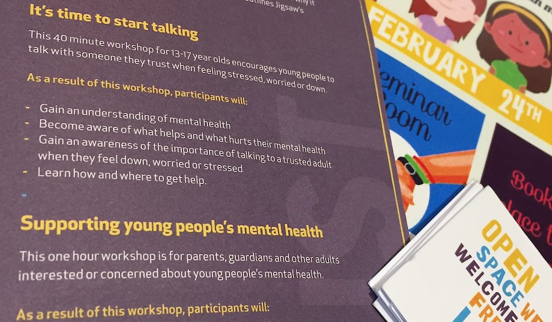 Youth Mental Health Workshops Winter 2018