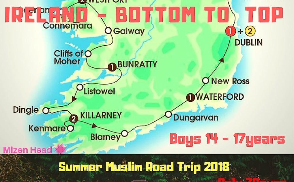 Boy's Youth ~ Ireland Bottom To Top