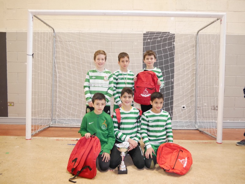Boys winter football tournament