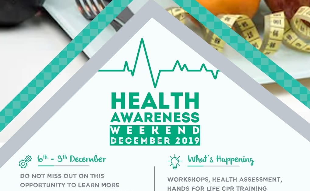 Health Awareness Weekend Dec 6th - 9th