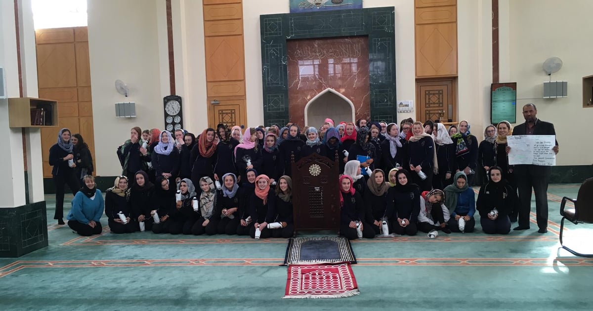 Visit from St Angela's College, Co Cork