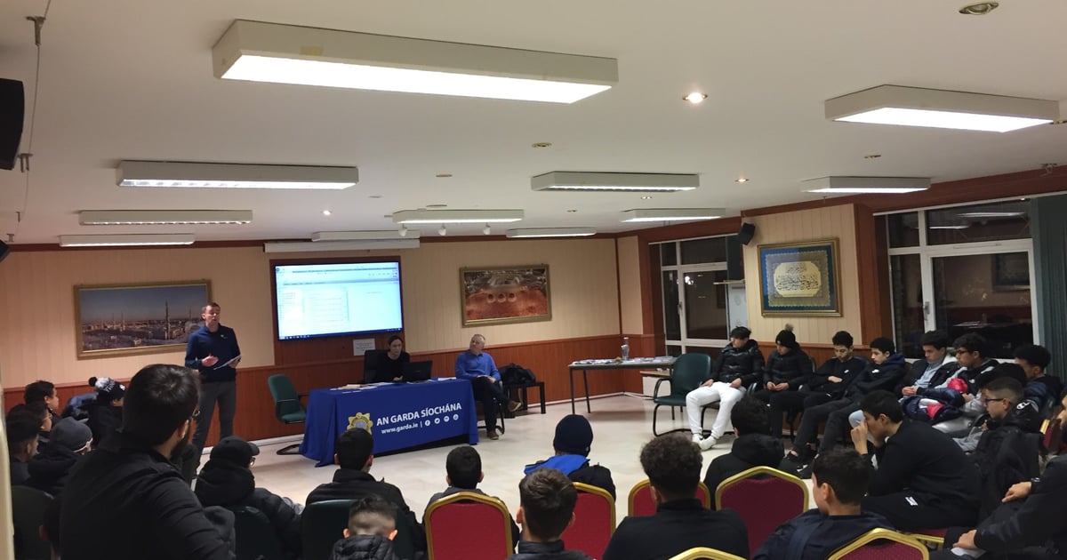 Update: Workshop on Drugs and Knife Crime with An Garda Siochana
