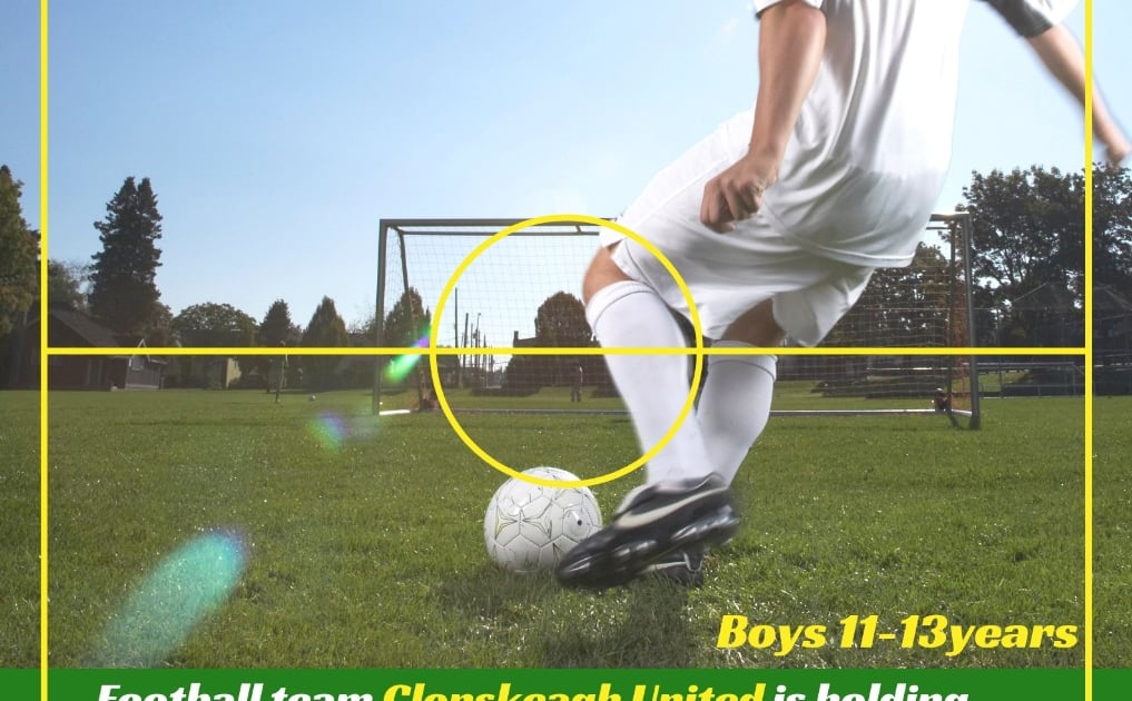 Clonskeagh United Football team try-outs for under 13's