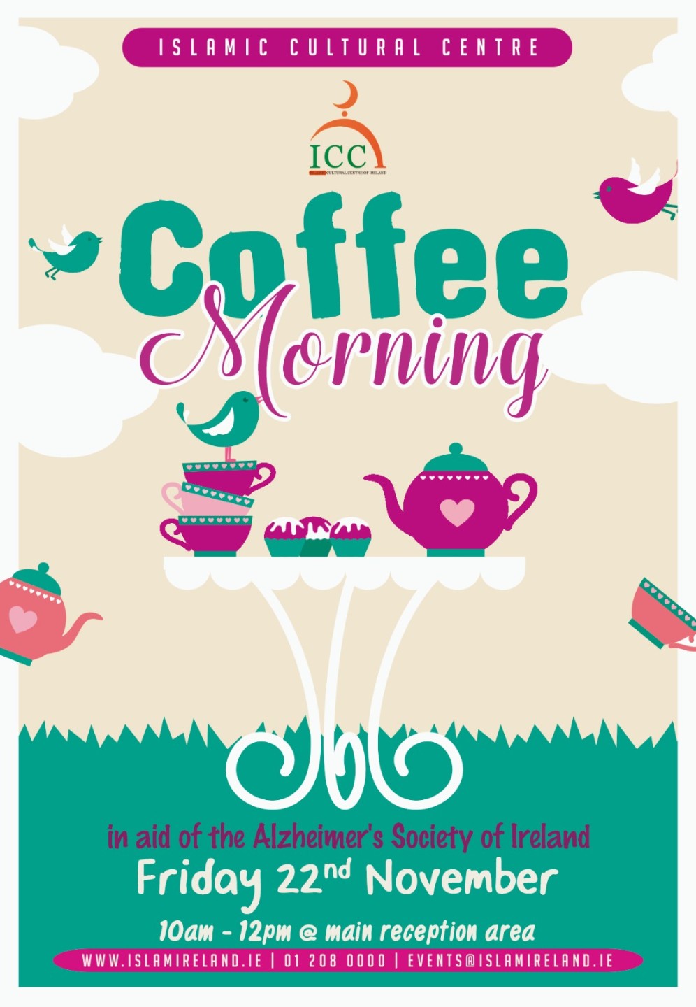 Coffee Morning for The Alzheimer's Society of Ireland