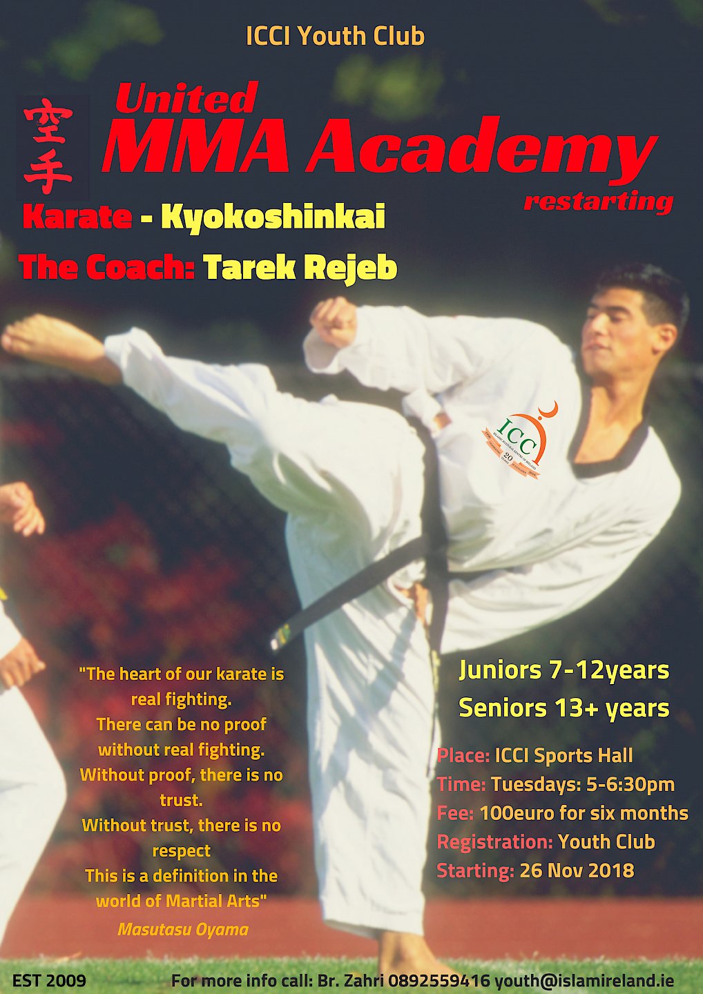 Update: Kyokoshinkai Training.