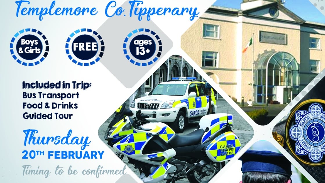 Upcoming Youth Trip: Garda Training College
