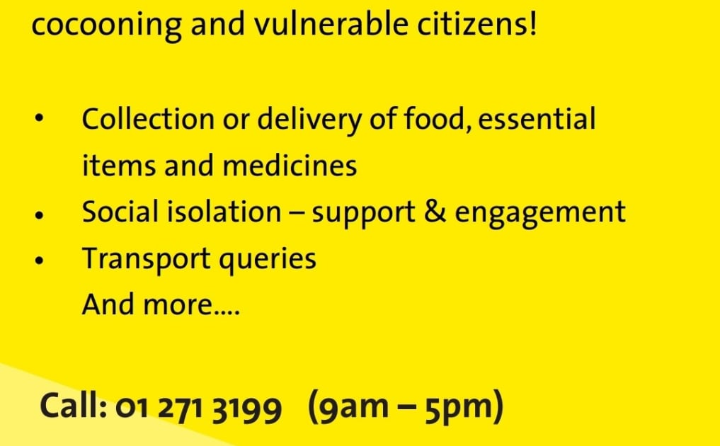 Dedicated dlr community support helpline