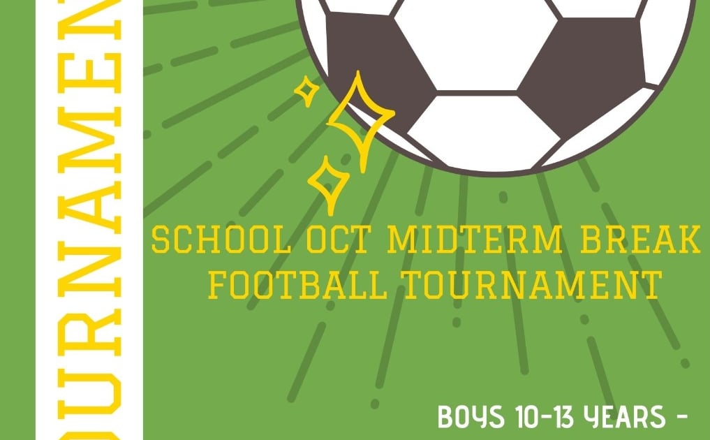 Boy's Youth Club: Oct Mid Term Break Football Competition (Day Changed)