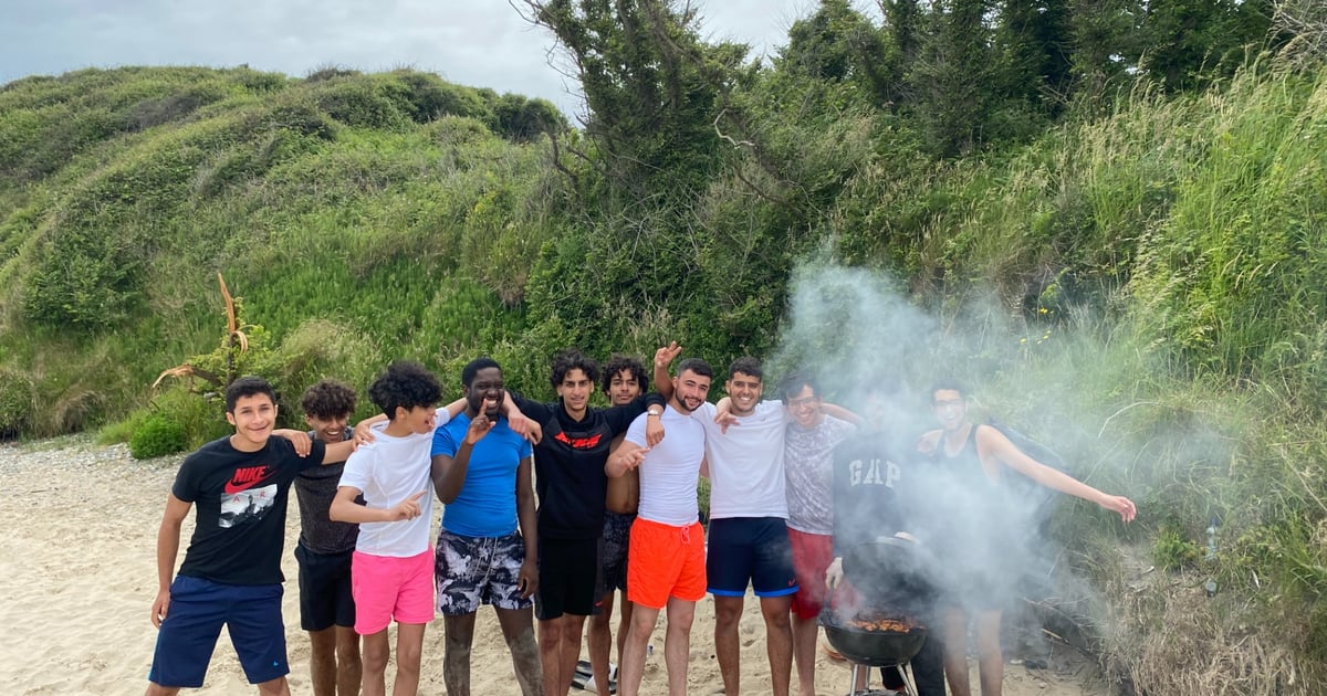 Youth Club Boys Update: A Beach, a BBQ, Games and the Boys