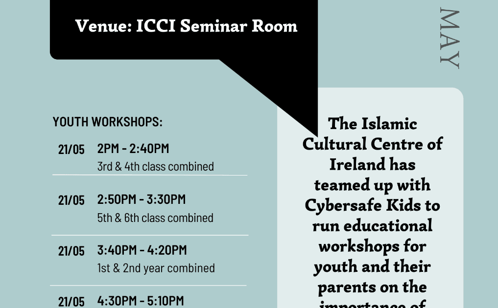 Youth and Parent Workshops: Cyber Safety