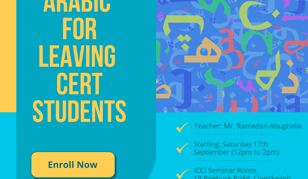 Arabic Classes for Leaving Cert Students