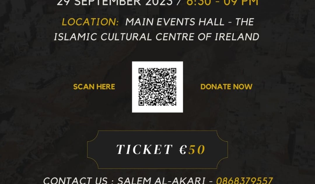 Charity dinner for Derna