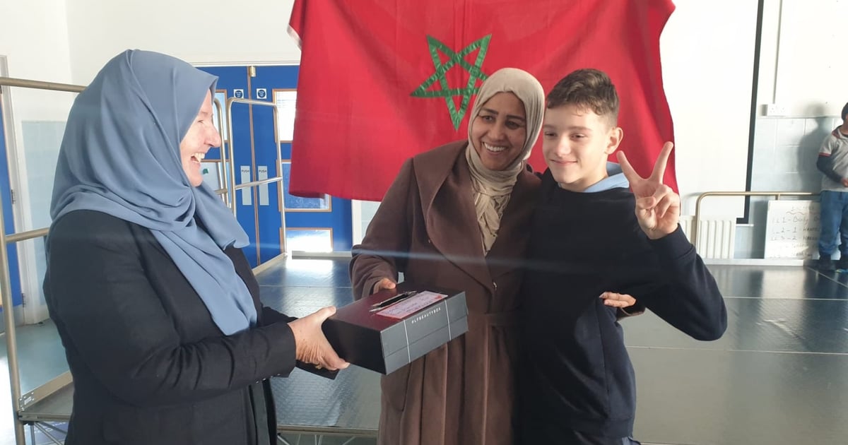 Donation for Morocco from: St Michael's Grosvenor School
