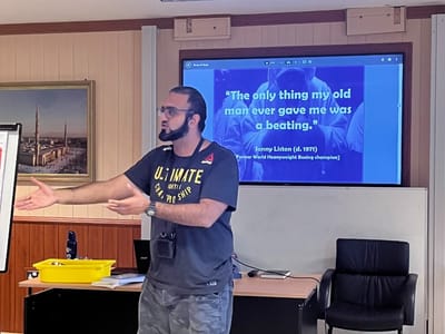 Update: Talks by Br Omar Bhutta - Gallery image