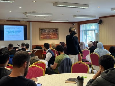 Update: Talks by Br Omar Bhutta - Gallery image