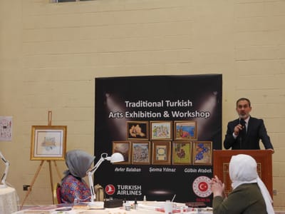 Photo Gallery: Turkish Art Exhibition &amp; Workshop - Gallery image