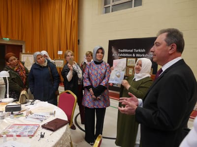 Photo Gallery: Turkish Art Exhibition &amp; Workshop - Gallery image