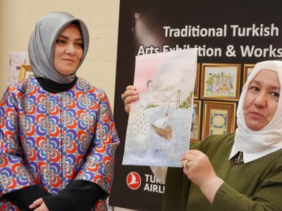 Photo Gallery: Turkish Art Exhibition &amp; Workshop - Gallery image
