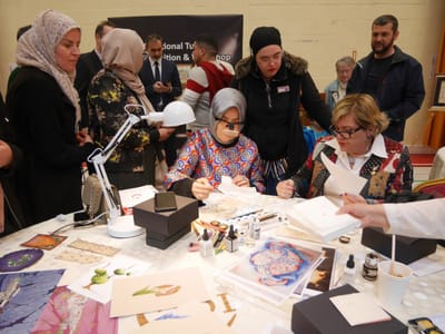 Photo Gallery: Turkish Art Exhibition &amp; Workshop - Gallery image