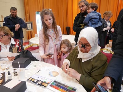 Photo Gallery: Turkish Art Exhibition &amp; Workshop - Gallery image