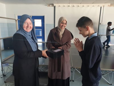 Donation for Morocco from: St Michael's Grosvenor School - Gallery image