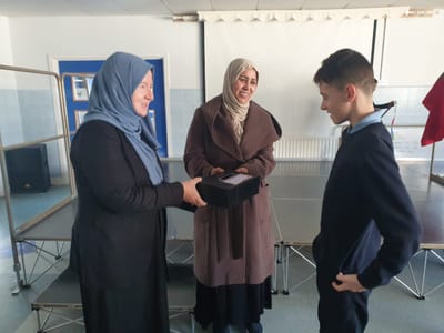 Donation for Morocco from: St Michael's Grosvenor School - Gallery image