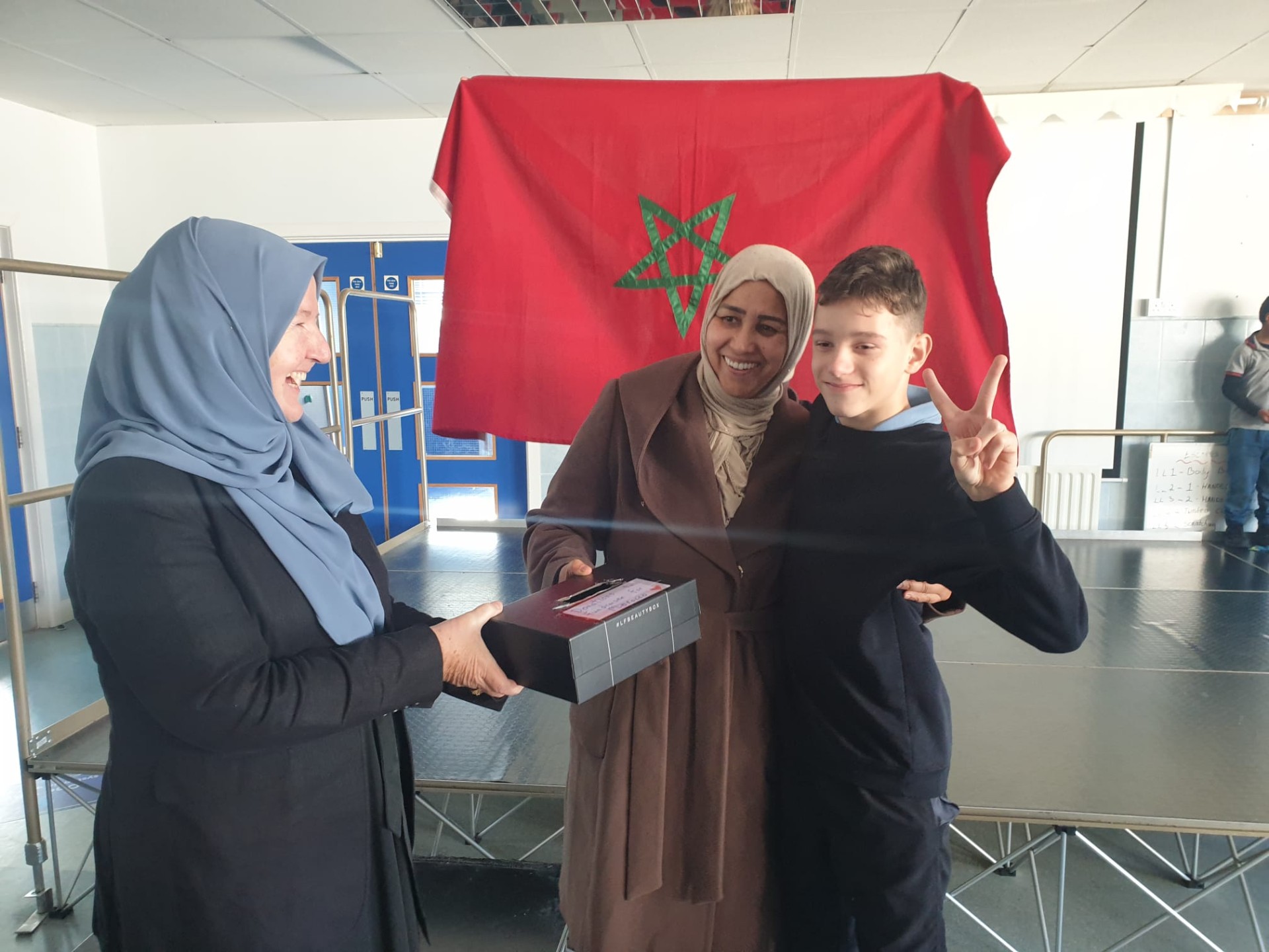 Donation for Morocco from: St Michael's Grosvenor School