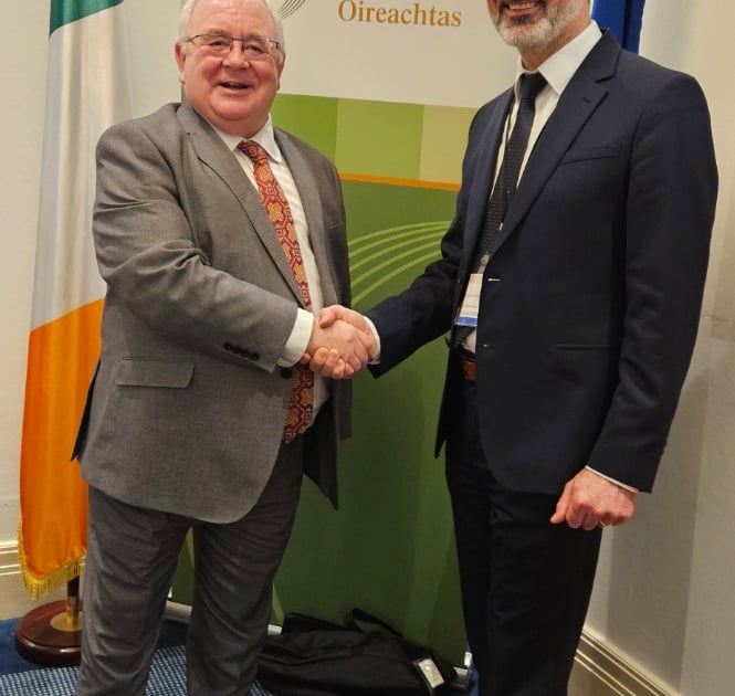 Private dinner with the Ceann Comhairle