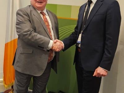 Private dinner with the Ceann Comhairle - Gallery image