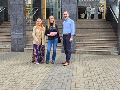 Visit from MEP Clare Daly - Gallery image