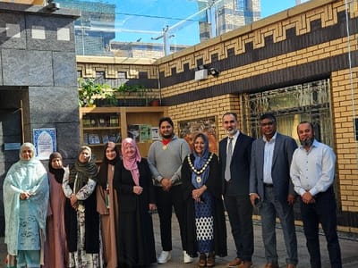 ICCI visit from a delegation led by Cllr Samata Khatoon, the Mayor of Camden - Gallery image