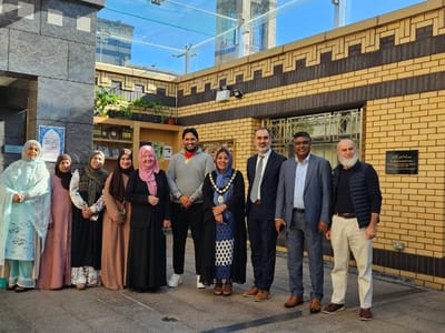 ICCI visit from a delegation led by Cllr Samata Khatoon, the Mayor of Camden - Gallery image