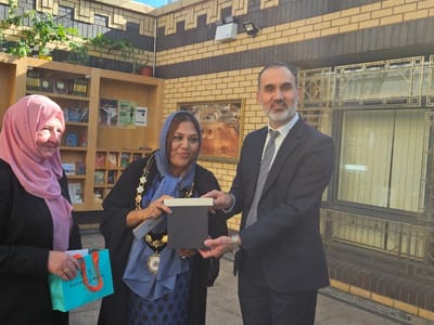 ICCI visit from a delegation led by Cllr Samata Khatoon, the Mayor of Camden - Gallery image